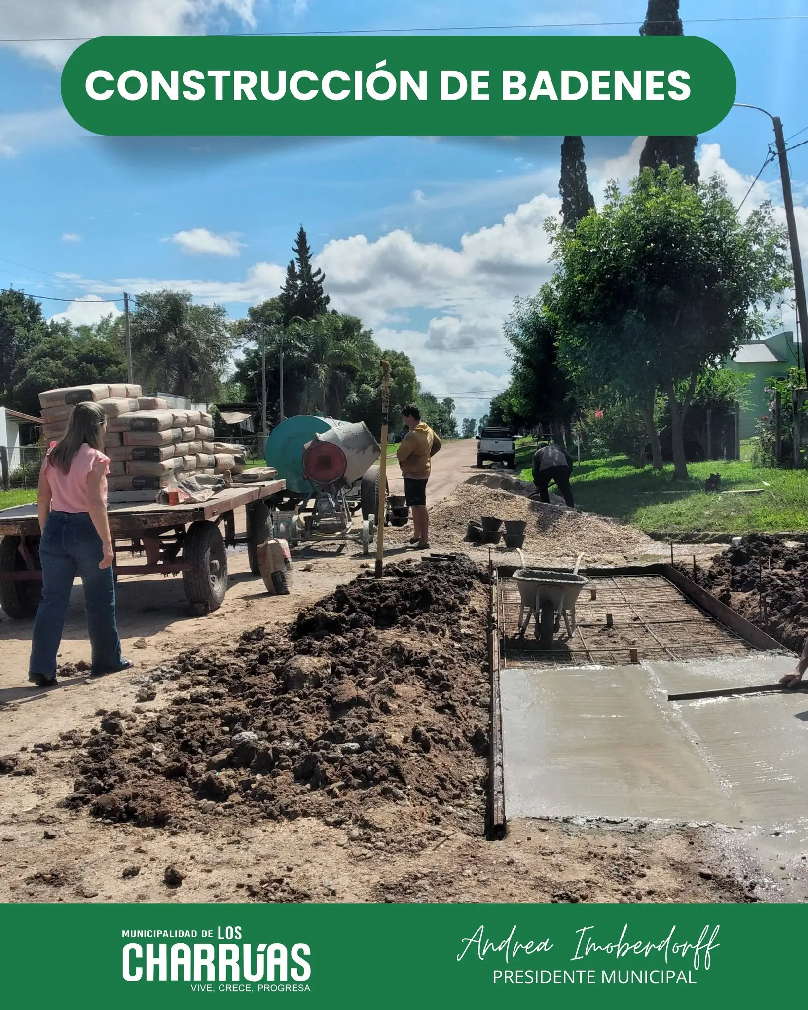 Obras vía pública – Badenes