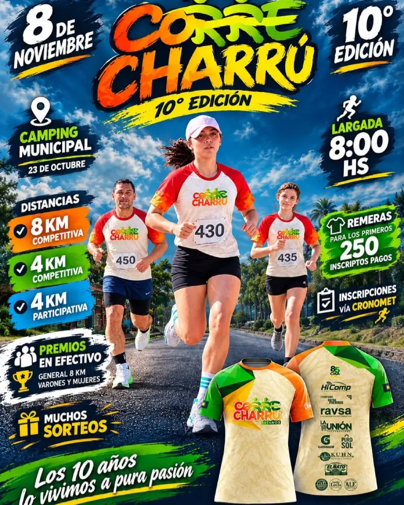 CORRE CHARRÚAS
